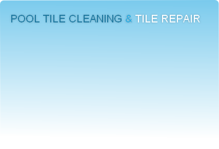 pool tile cleaning & tile repair